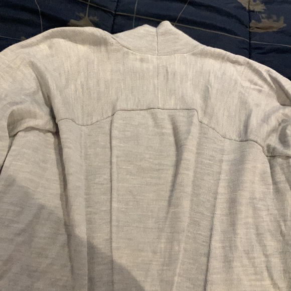 EUC Lululemon Blissful Zen Sweater Heathered Starlight (Blue/Grey)-size M (8/10) - Picture 16 of 16